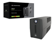 Conceptronic ZEUS01G strömskydd (UPS) Linjeinteraktiv 0,65 kVA 360 W 2 AC-utgångar