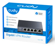 Cudy Gigabit Multi-WAN VPN Router kabelansluten router Snabb Ethernet