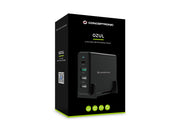 Conceptronic OZUL01B mobilladdare Universal Svart AC Snabb laddning inomhus