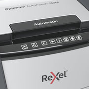 Rexel Optimum AutoFeed+ 150M dokumentförstörare Mikrostrimling 55 dB
