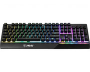 MSI Vigor GK30 tangentbord Spela USB QWERTZ tyska Svart