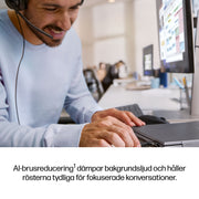 HP Poly Mission 425 trådat USB-stereoheadset Classic (bulk)