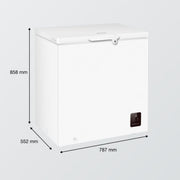 Gorenje FH20E6W5 Frysbox Fristående 198 l Vit