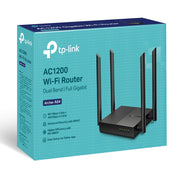 TP-Link ARCHER A64 trådlös router Gigabit Ethernet Dual-band (2,4 GHz / 5 GHz) Svart