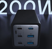 Conceptronic OZUL06BE mobilladdare Universal Svart AC Snabb laddning inomhus