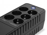 Conceptronic ZEUS05E strömskydd (UPS) Vänteläge (offline) 0,65 kVA 360 W 6
