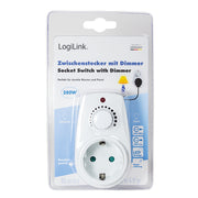 LogiLink PA0151 dimmer Monterbar Vit