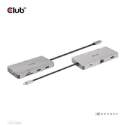 CLUB3D CSV-1594 dockningsstationer för bärbara datorer USB 3.2 Gen 1 (3.1 Gen 1)