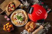 Ariete 0909/10 pizzajärn och pizzaugn 1 pizza/pizzor 1200 W Röd