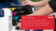 Xerox C410 A4 40 sid/min dubbelsidig skrivare PS3 PCL5e/6 2 magasin Totalt 251 ark