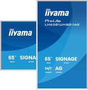 iiyama LH6581UHSG-1AG skyltställ Platt skärm för digital skyltning