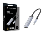 Conceptronic ABBY23G USB-grafikadapter 7680 x 4320 pixlar Silver