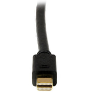 StarTech.com MDP2DVIMM6B videokabeladapter 1,8 m mini DisplayPort DVI-D Svart