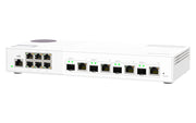 QNAP QSW-M2106-4C nätverksswitchar hanterad L2 2.5G Ethernet (100/1000/2500) Vit