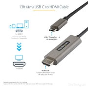 StarTech.com USB C till HDMI-kabel 4K