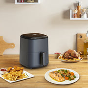 Tefal Easy Fry Max EY245B Single 5 l Fristående 1500 W Varmluftsfritös Grå