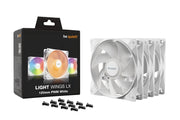 be quiet! LIGHT WINGS LX 120mm PWM 3-Pack White Datorväska Fan