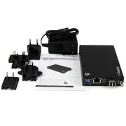 StarTech.com Gigabit Ethernet koppar-till-fibermediaomvandlare - 1x1G
