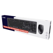 Trust Primo tangentbord Mus inkluderad Universal RF Trådlös QWERTY Engelska (USA)