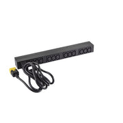 APC Basic Rack PDU grenuttag 12 AC-utgångar 0U/1U Svart