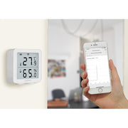 LogiLink SC0116 hygrometer och psykrometer inomhus Elektronisk hygrometer Vit