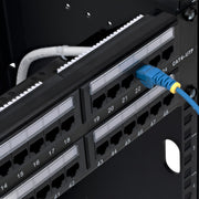 StarTech.com 48-portars 2U-rackmonterad Cat6-patchpanel