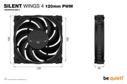be quiet! SILENT WINGS 4