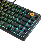 Glorious Gaming GMBK 75% tangentbord Spela USB QWERTY Engelska (USA) Svart