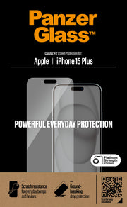 PanzerGlass Screen Protector iPhone 15 Plus