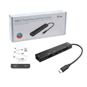 i-tec C31TRAVELEASYDOCKPD dockningsstationer för bärbara datorer Kabel USB 3.2 Gen 1