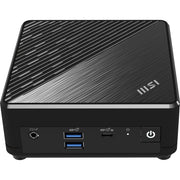 MSI Cubi N ADL S-226BEU 0,69L storlek PC Svart N200