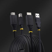 StarTech.com 1,8 m KVM-kabel med HDMI och USB 5 Gbps