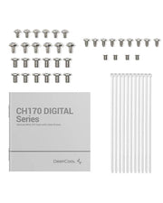 DeepCool R-CH170-WHNPI0D-G-1 datorväskor Tower Vit