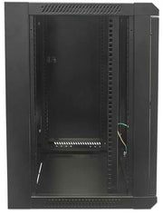 Intellinet 711951 rack 15U Väggmonterad rack Svart