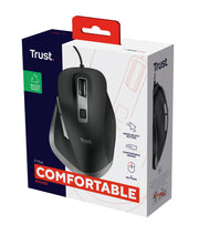 Trust Fyda datormöss Kontor högerhand USB Type-A Optisk 5000 DPI