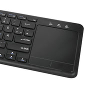 LogiLink ID0188 tangentbord Hem RF Trådlös QWERTZ Svart