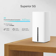 TP-Link Archer NX210 trådlös router Gigabit Ethernet Dual-band (2,4 GHz / 5 GHz) 5G