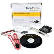 StarTech.com PCI Express SATA 6 Gbps eSATA-kontrollerkort med 2 portar