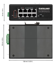 Intellinet 561624 nätverksswitchar Gigabit Ethernet (10/100/1000) Strömförsörjning