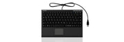 KeySonic ACK-540U+ (DE) tangentbord Kontor USB QWERTZ tyska Svart