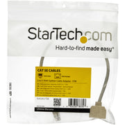 StarTech.com 2-till-1 RJ45 splitterkabeladapter