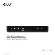 CLUB3D CSV-1585 KVM-switchar Svart