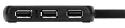 Targus ACH114EU gränssnittshubbar USB 2.0 480 Mbit/s Svart