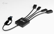 i-tec USB-C/USB-A Cable HUB 4 port (2x USB-C
