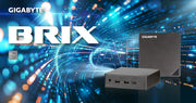 GIGABYTE BRIX Core Ultra 7 255H 2xDDR5 SO-DIMM 2HDMI 2USBC 0,46L storlek PC