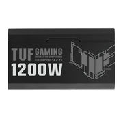 ASUS TUF GAMING 1200W Gold strömförsörjningsenheter 20+4 pin ATX Svart