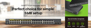 Zyxel GS1900-48-EU0102F nätverksswitchar L2 Gigabit Ethernet (10/100/1000) Svart