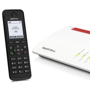 Fon M3 DECT-telefon Namn och uppringnings-ID Svart