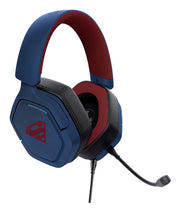 Trust GXT492SM Carus Headset Kabel Huvudband Spela Blå