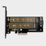 Axagon PCEM2-D nätverkskort/adapters Intern M.2